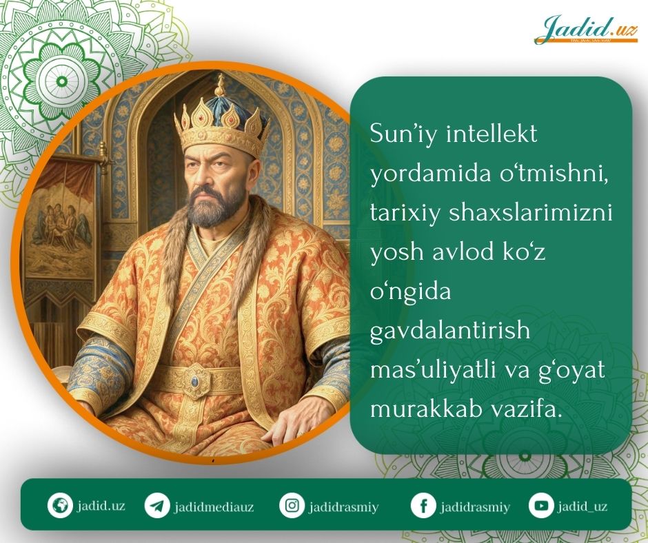 SUN’IY INTELLEKT VA TARIX – YANGICHA TALQIN