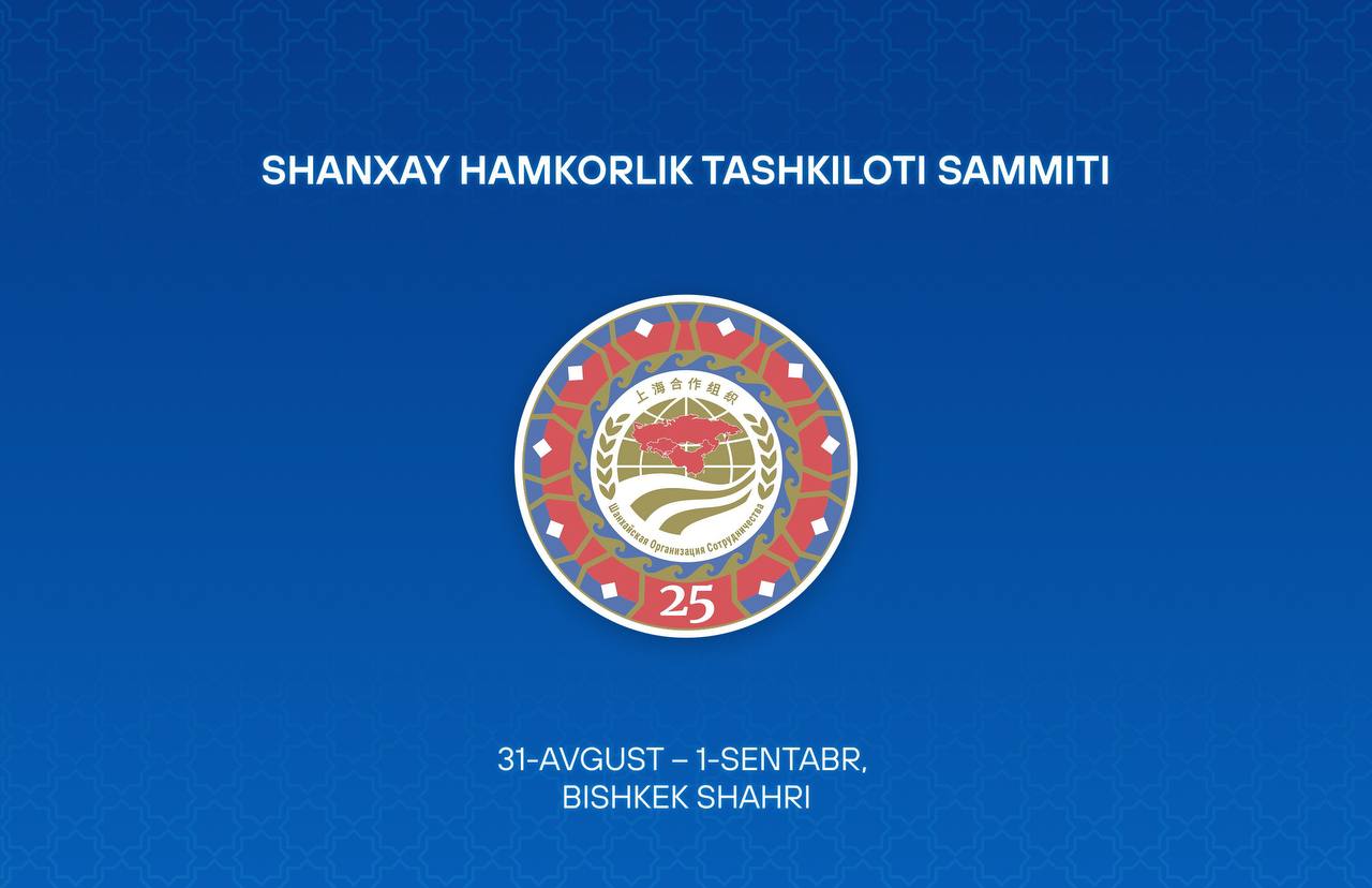 Oʻzbekiston Respublikasi Prezidenti Shavkat Mirziyoyev 31-avgust – 1-sentabr kunlari Shanxay hamkorlik tashkilotiga aʼzo davlatlar rahbarlari kengashining navbatdagi yigʻilishi hamda “ShHT plyus” formatidagi uchrashuvda ishtirok etish uchun amaliy tashrif bilan Bishkek shahrida boʻladi.